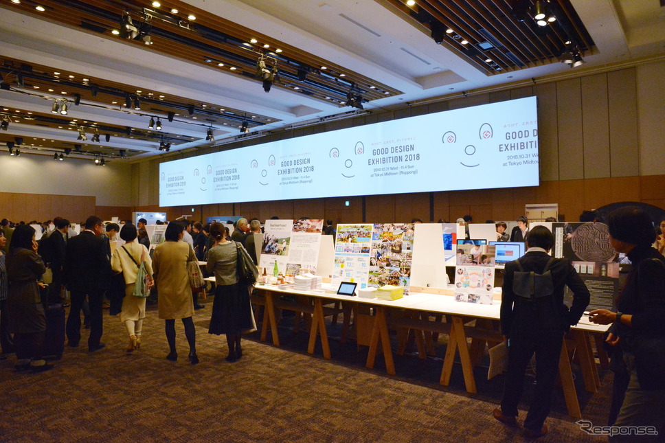 GOOD DESIGN EXHIBITION 2018会場の様子《撮影 古庄速人》