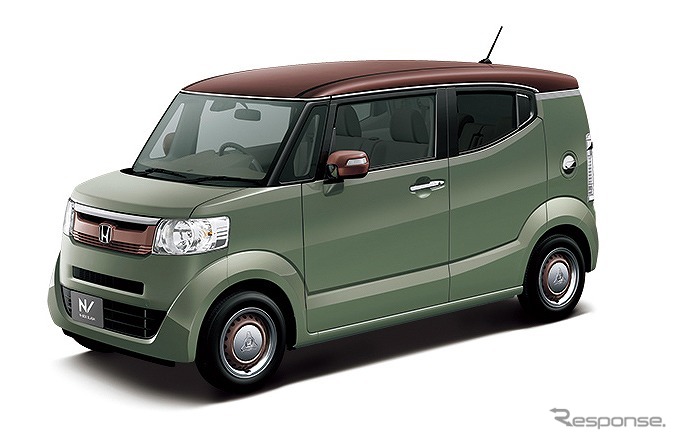 ホンダ N-BOXスラッシュ G・L ノヴァカントリースタイル(アッシュグリーン・メタリック&ブラウン)