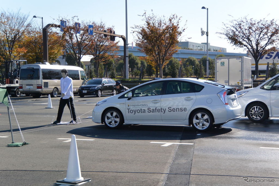 トヨタ・セーフティ・センス(Toyota Safety Sense)《撮影 小松哲也》