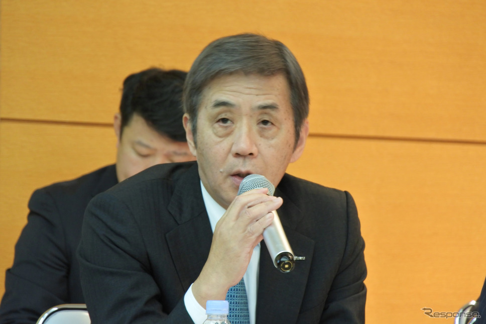 いすゞ自動車 片山正則 社長《撮影 小松哲也》
