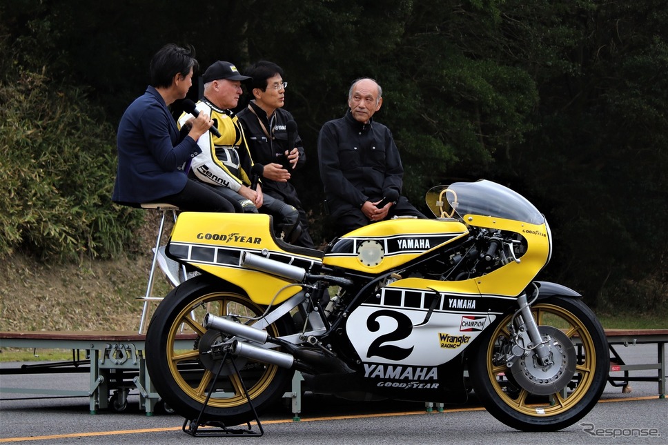 ケニー・ロバーツ氏を囲んでのトークショー《撮影 内田俊一》
