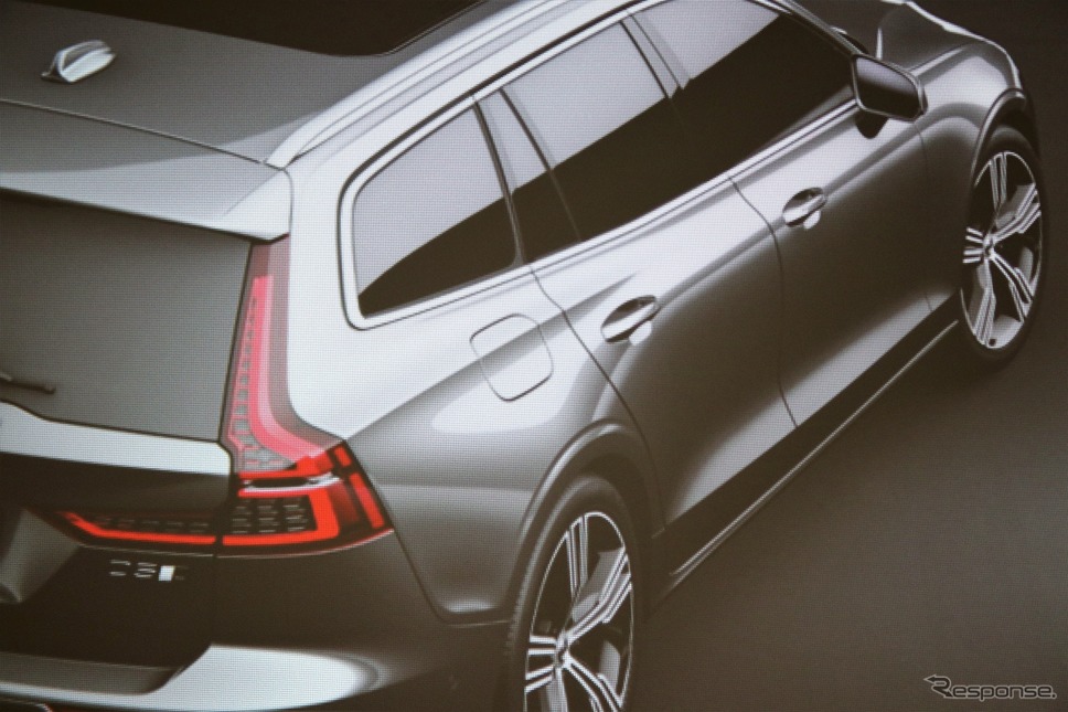 ボルボ V60のリアフェンダー《撮影 内田俊一》