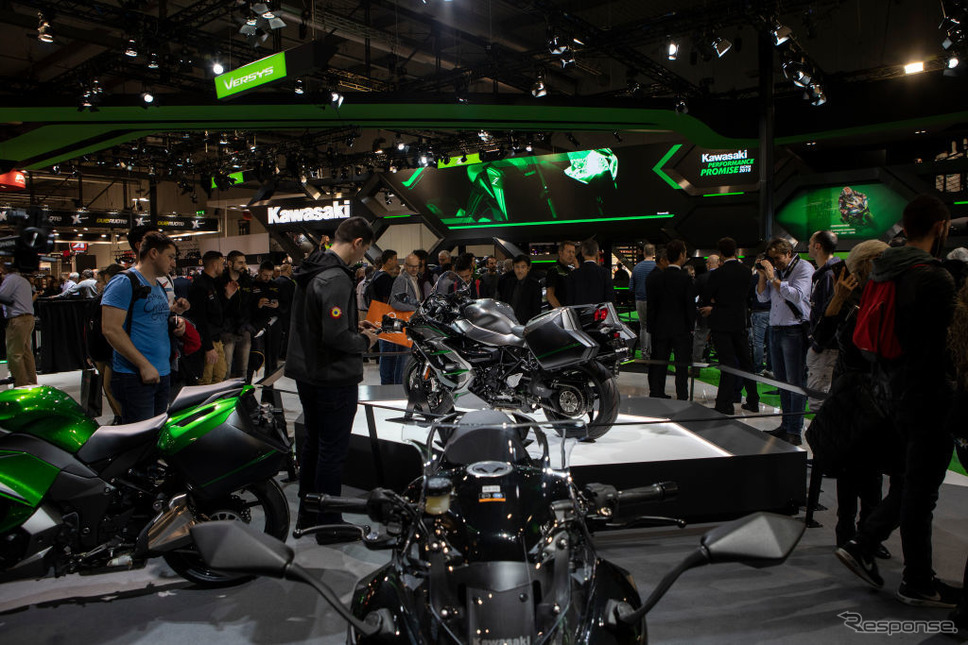カワサキ Ninja H2 SX SE+(EICMA 2018) (c) Getty Images