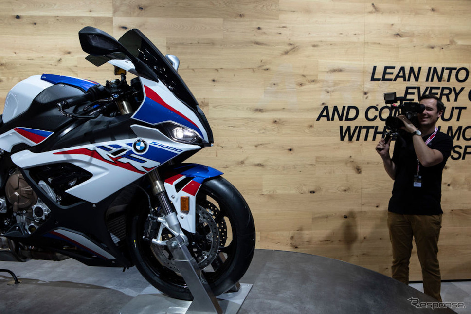 BMW S1000RR新型(EICMA 2018) (c) Getty Images