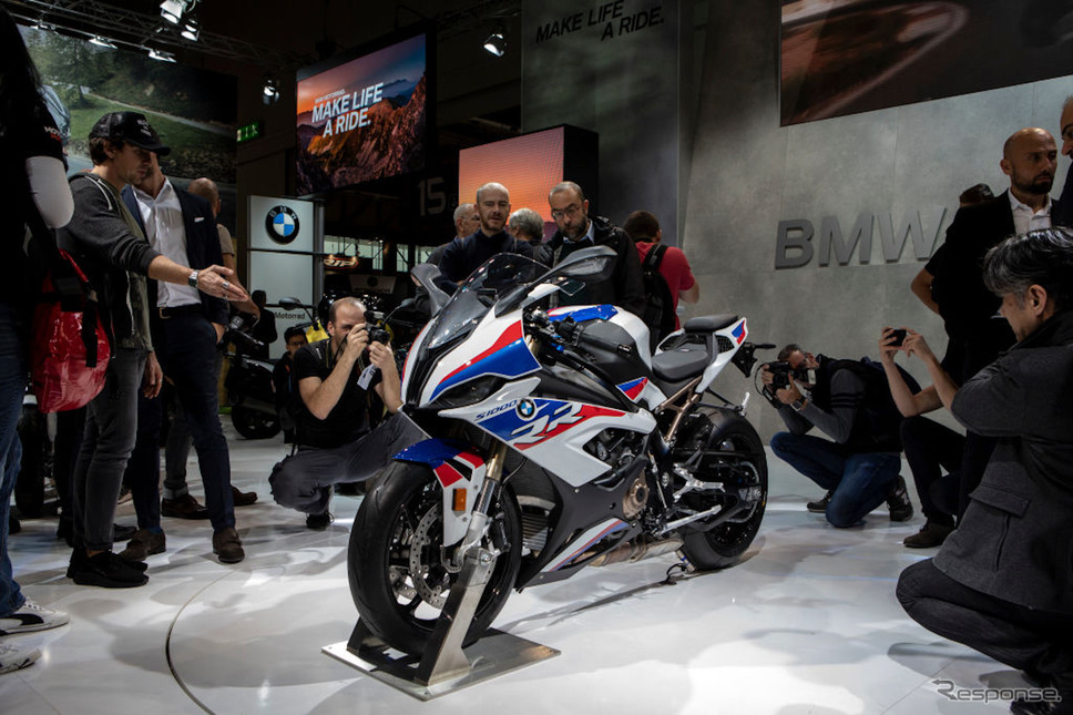 BMW S1000RR新型(EICMA 2018) (c) Getty Images