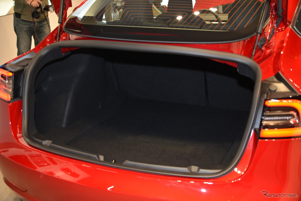 テスラ モデル3 米国仕様(Model 3 US model)《撮影 平川 亮》