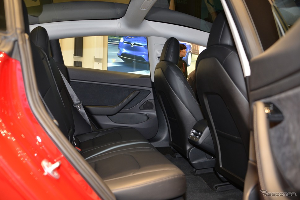 テスラ モデル3 米国仕様(Model 3 US model)《撮影 平川 亮》