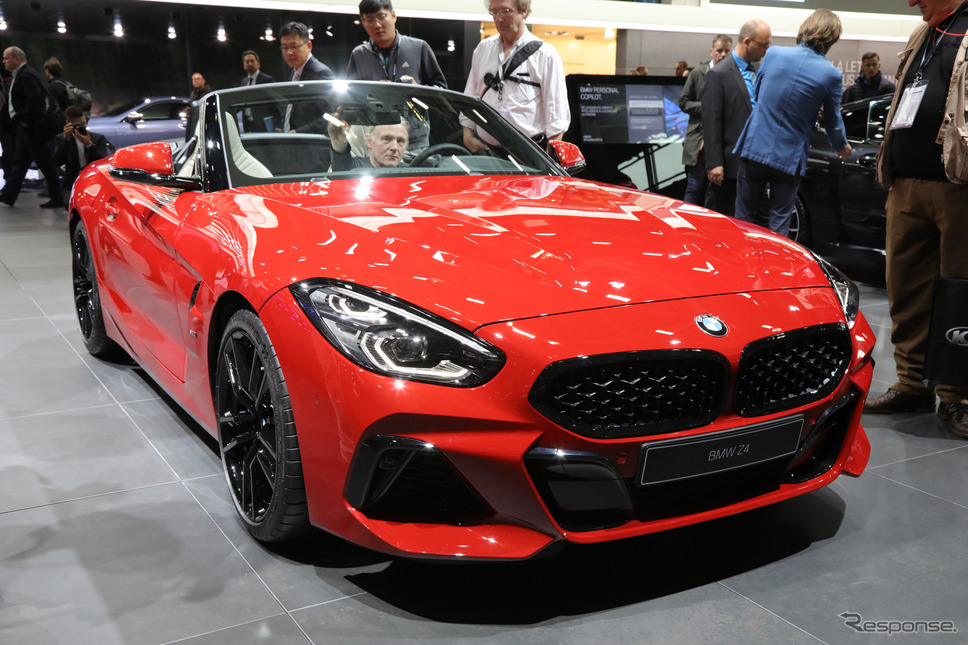 BMW Z4新型(パリモーターショー2018)《撮影 佐藤靖彦》