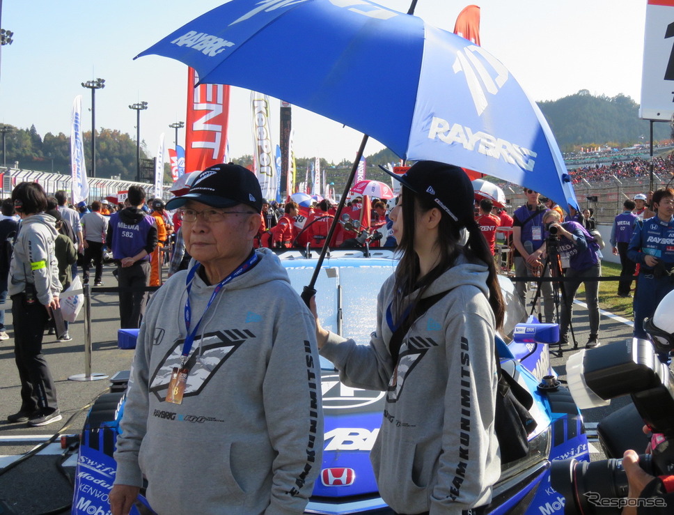 #100 NSXの総監督、日本レース界の“レジェンド”高橋国光さん。《撮影 遠藤俊幸》