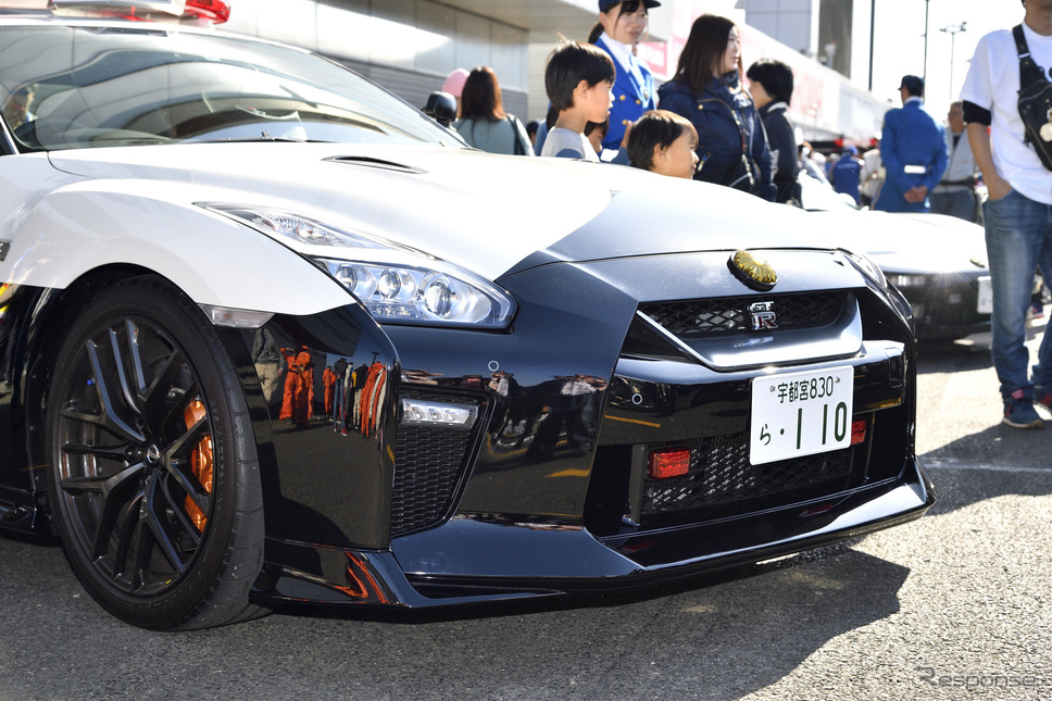日産GT-Rのパトカー《撮影 雪岡直樹》