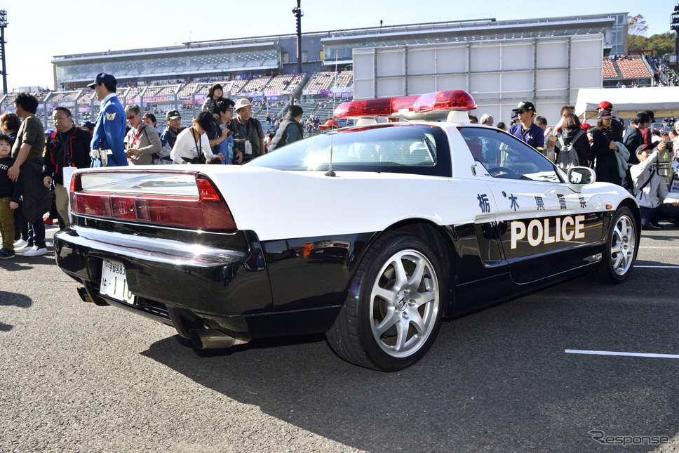 ホンダNSXのパトカー《撮影 雪岡直樹》
