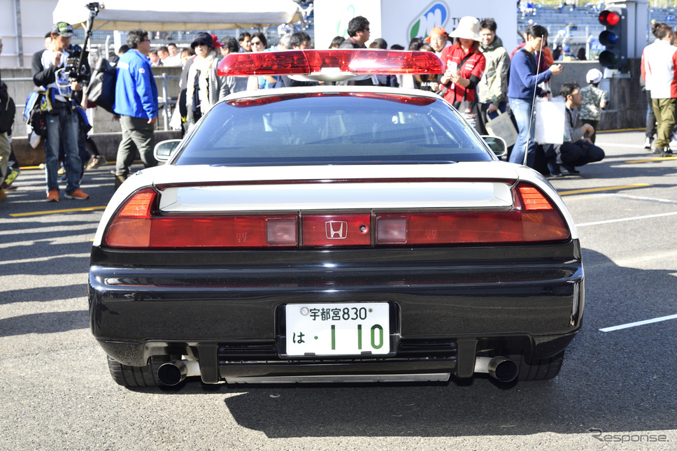 ホンダNSXのパトカー《撮影 雪岡直樹》