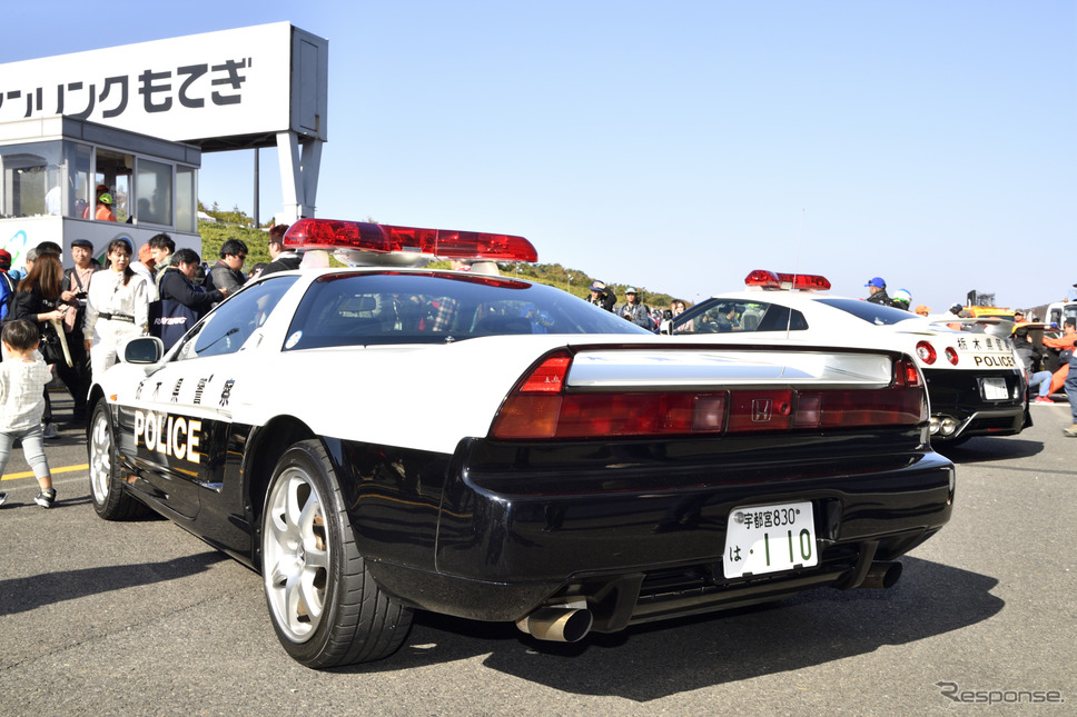 ホンダNSXのパトカー《撮影 雪岡直樹》