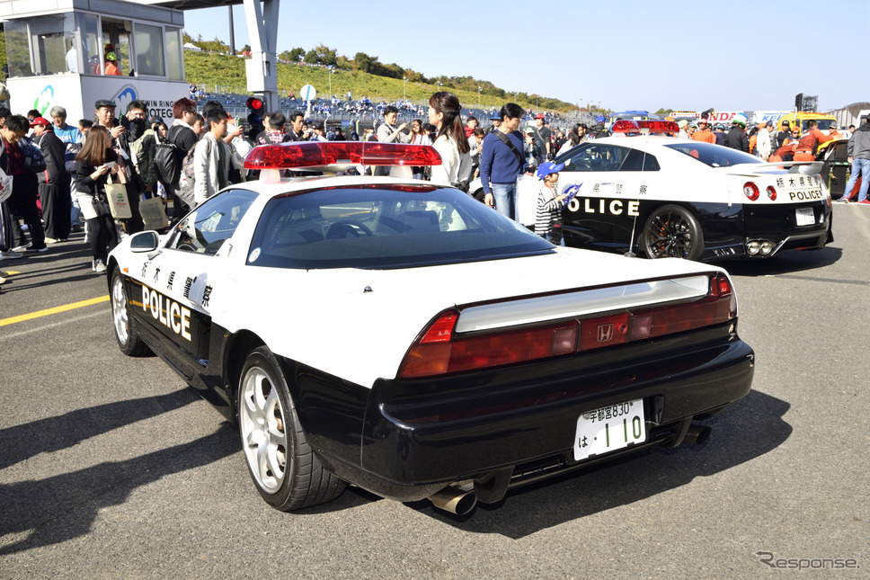 ホンダNSXのパトカー《撮影 雪岡直樹》