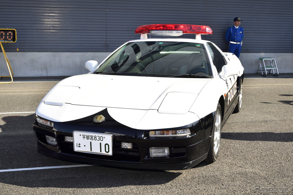 ホンダNSXのパトカー《撮影 雪岡直樹》