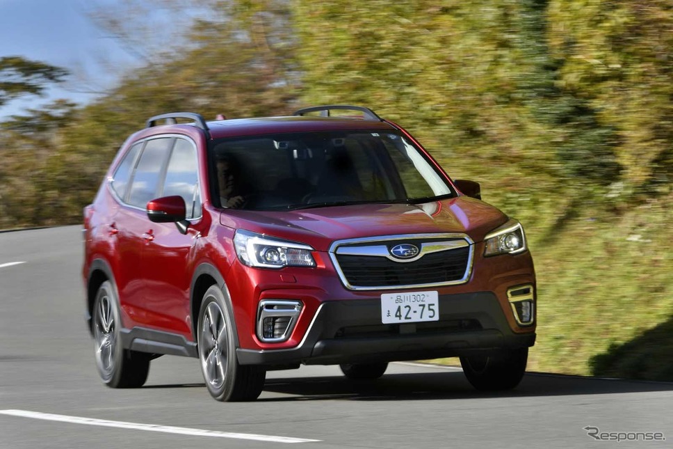 スバル フォレスター 新型(プレミアム)撮影 SUBARU