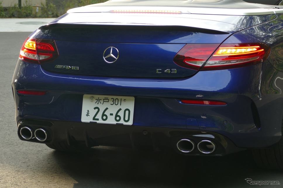 メルセデスAMG C43 4MATIC カブリオレ《撮影 島崎七生人》