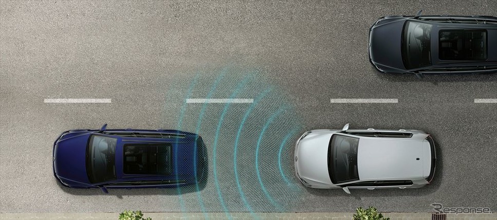 VW ゴルフ TSI テックエディション VW ゴルフ ヴァリアント TSI テックエディション渋滞時追従支援システム“Traffic Assist"