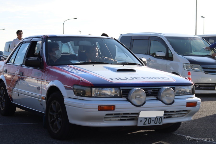 きわめてポピュラーなモデルながら、こだわりの仕上がりが施されているクルマを数多く手がけたオーテックジャパン。そんなさりげなさも人気の理由だろう。ブルーバードSSS-Rもそんな一台。《撮影 中込健太郎》