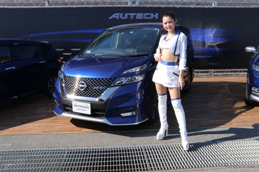 今年のオーテックレースクイーン長沼まゆさんも華を添えた。《撮影 中込健太郎》
