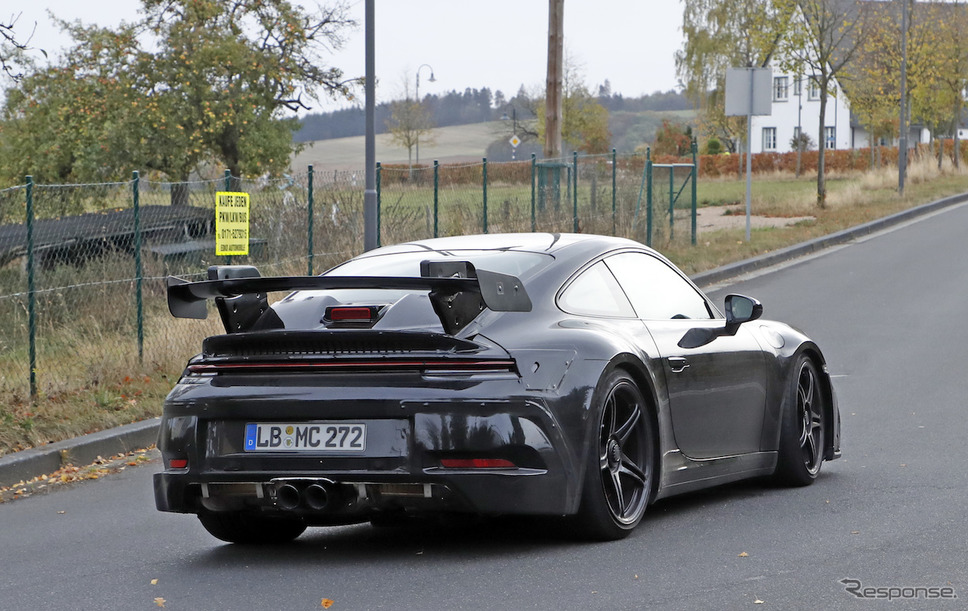 ポルシェ 911 GT3 スクープ写真《APOLLO NEWS SERVICE》