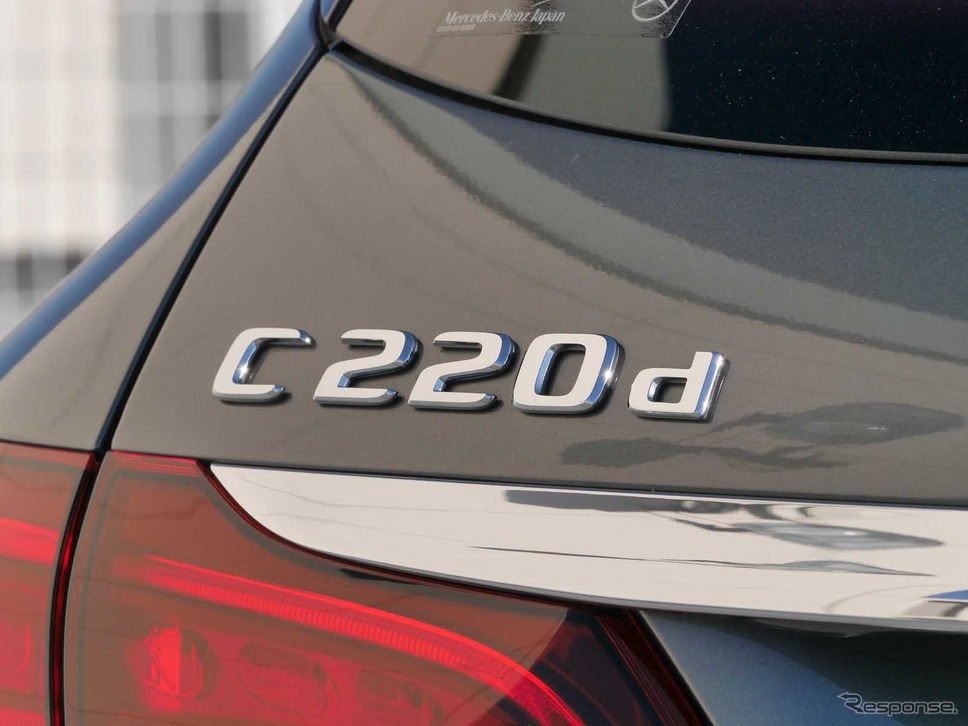メルセデスベンツ C220dステーションワゴン撮影 中村孝仁