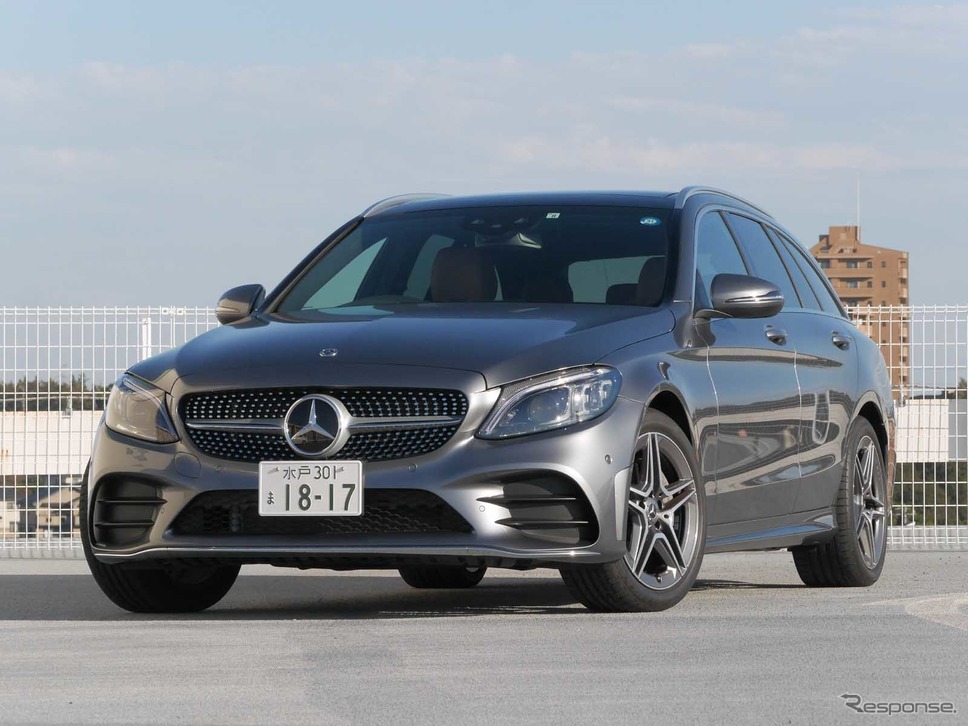 メルセデスベンツ C220dステーションワゴン撮影 中村孝仁