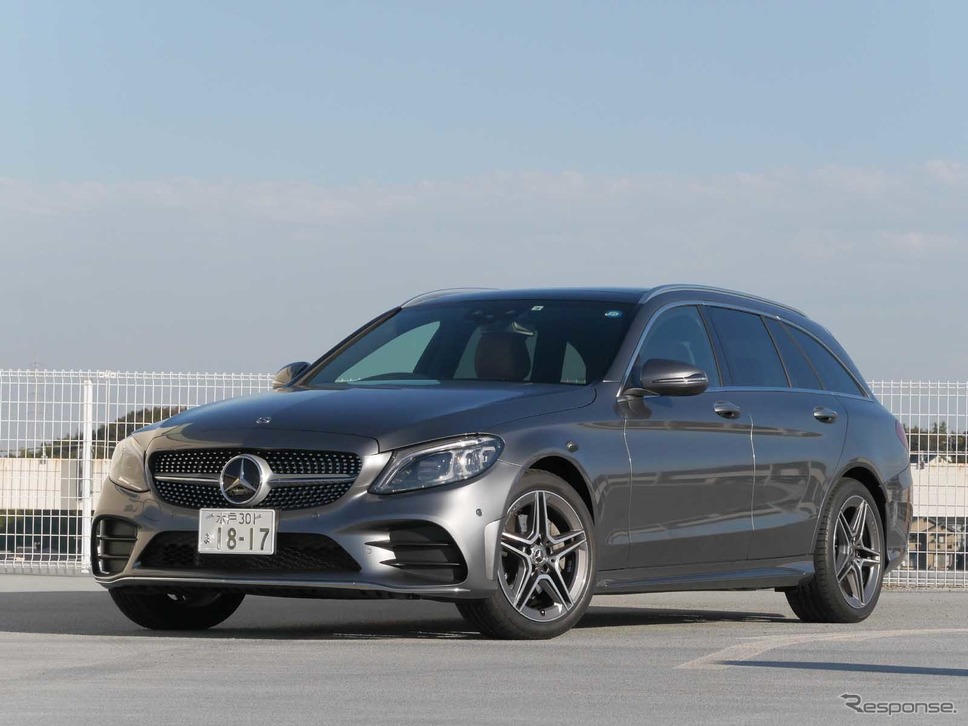 メルセデスベンツ C220dステーションワゴン撮影 中村孝仁
