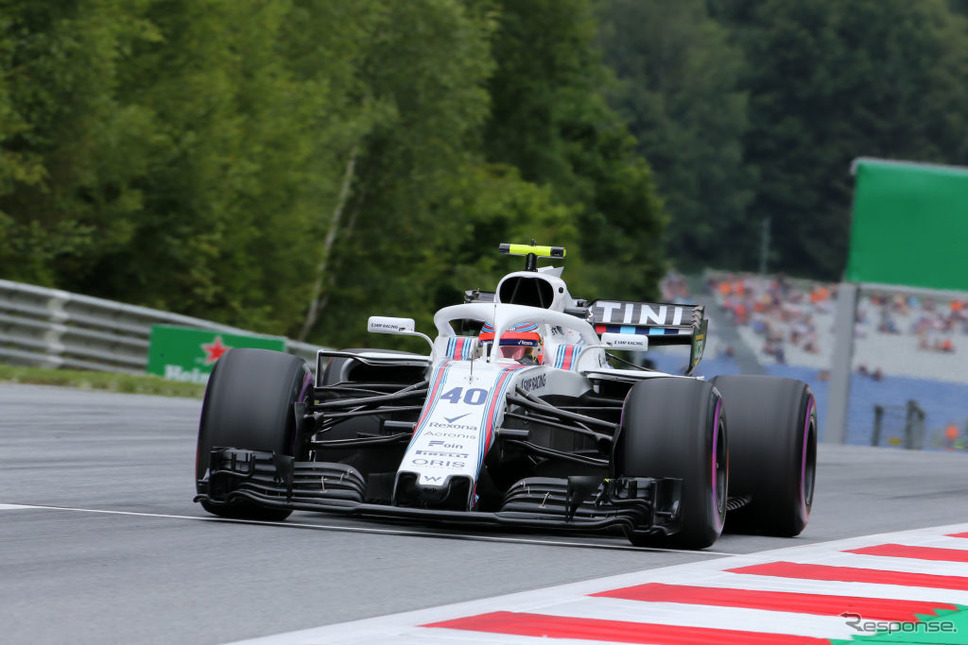 F1オーストリアGPで練習走行するクビサ。 (c) Getty Images