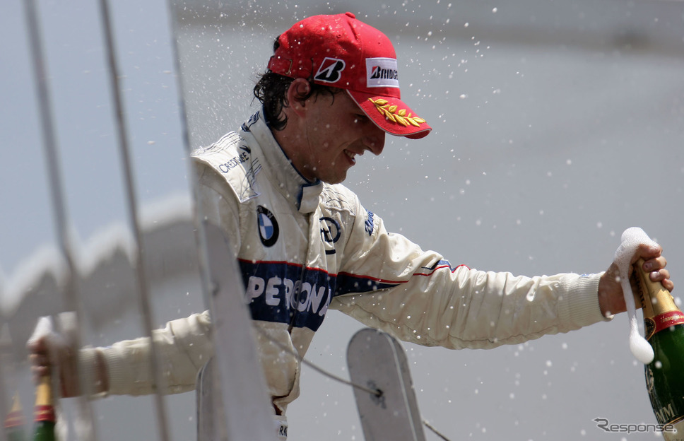 2008年6月、F1カナダGP優勝。 (c) Getty Images