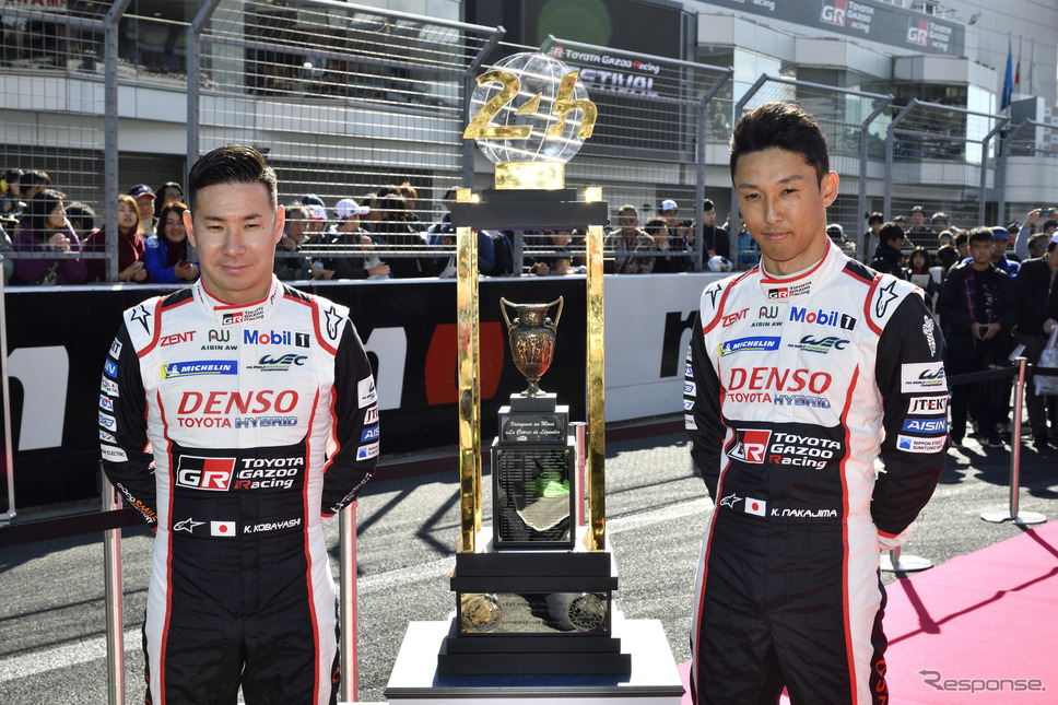 ルマン24時間凱旋&WRCマニュファクチャラーズタイトル記念セレモニー《撮影 雪岡直樹》