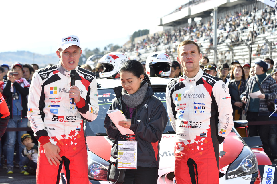 ルマン24時間凱旋&WRCマニュファクチャラーズタイトル記念セレモニー《撮影 雪岡直樹》