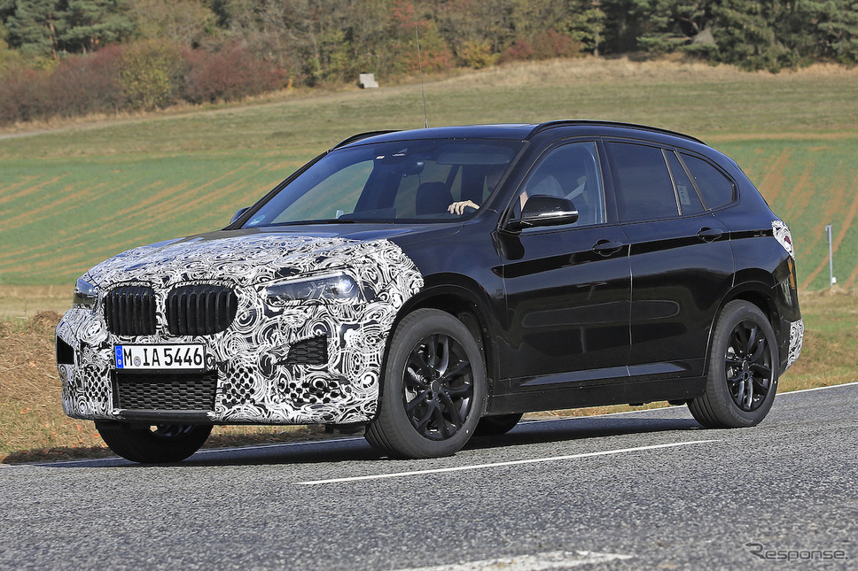 BMW X1 改良新型スクープ写真《APOLLO NEWS SERVICE》