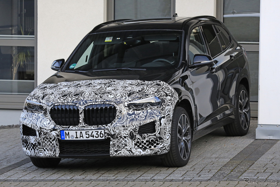 BMW X1 改良新型スクープ写真《APOLLO NEWS SERVICE》