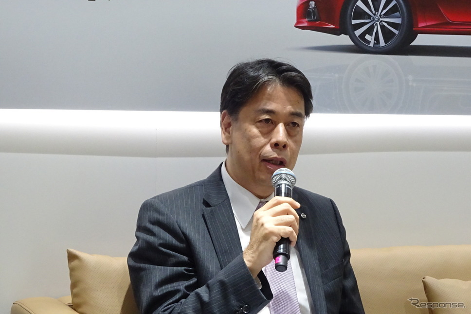東風汽車有限 内田誠総裁《撮影 池原照雄》