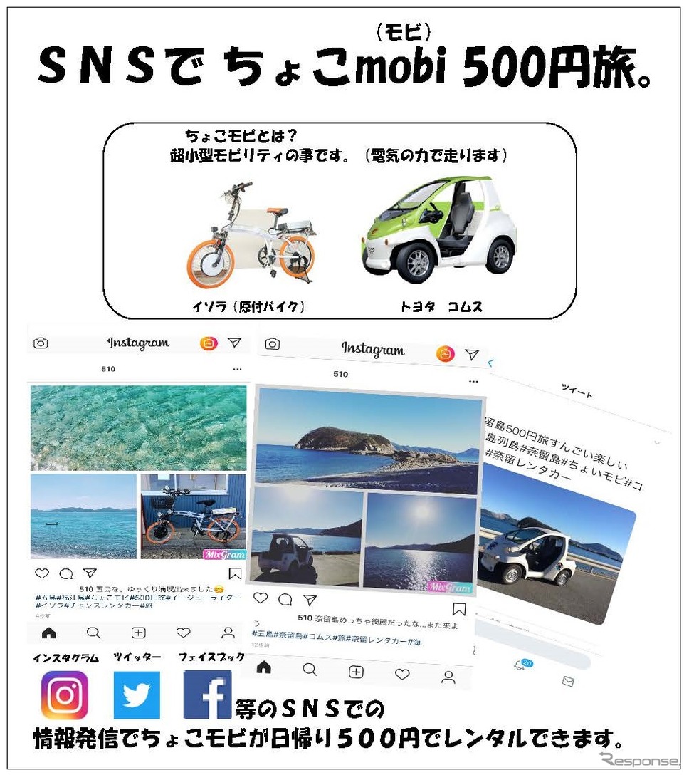 SNSでちょこmobi500円旅