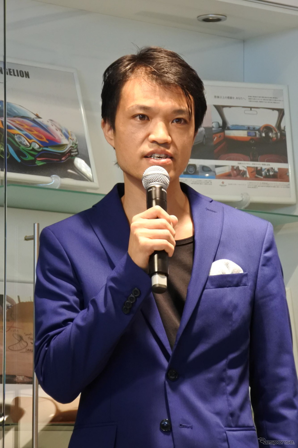 光岡自動車 青木孝憲 開発課課長《撮影 小松哲也》