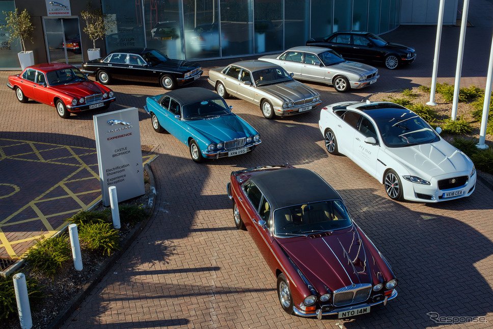 Jaguar XJ Historic Convoy to Paris