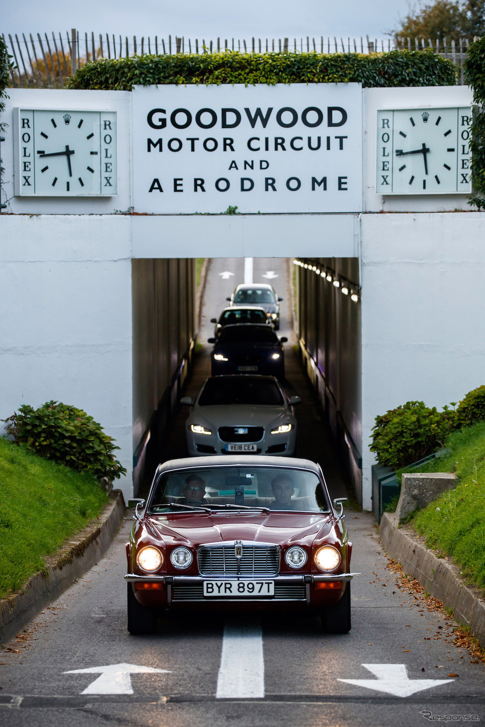 Jaguar XJ Historic Convoy to Paris