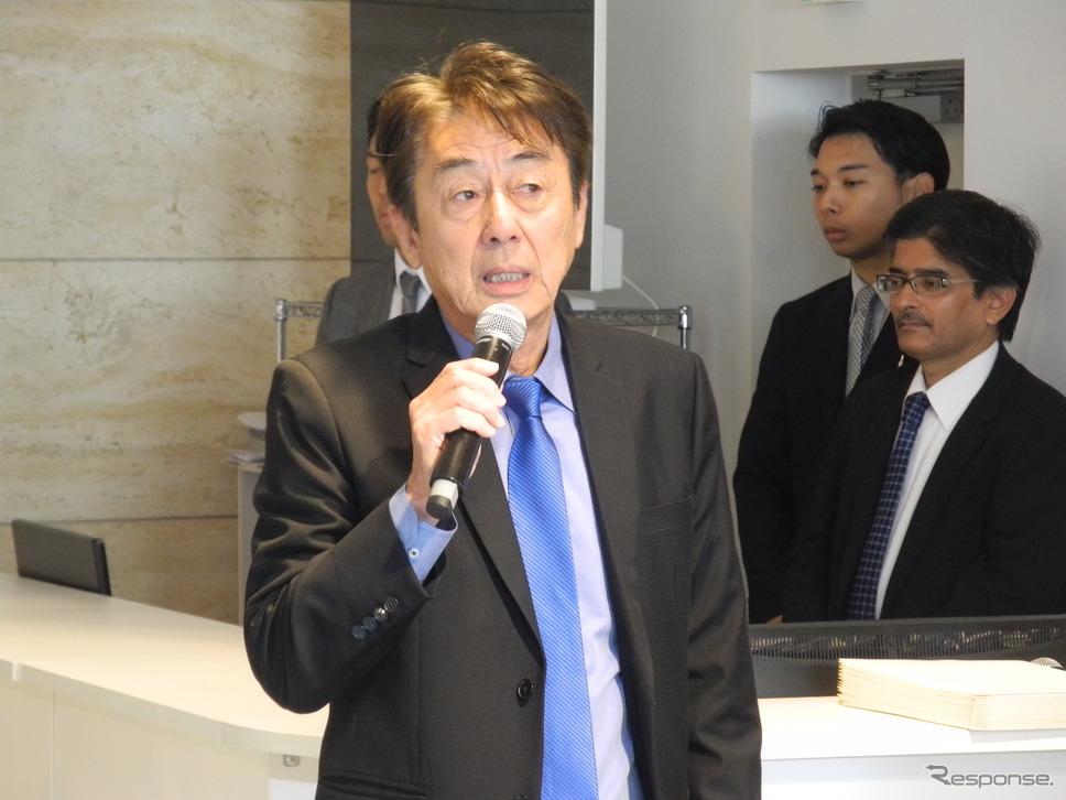 光岡自動車の光岡章夫社長《撮影 山田清志》