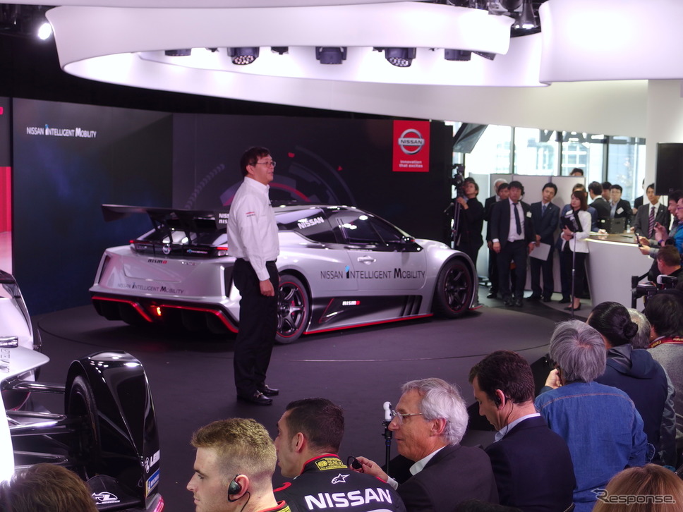 日産リーフNISMO RC発表《撮影 高木啓》