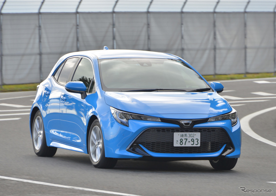トヨタ カローラスポーツ(2018-2019日本カー・オブ・ザ・イヤー 10ベスト試乗会)《撮影 平川亮》