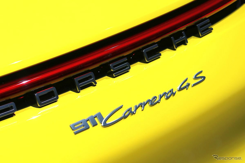 ポルシェ911新型(ロサンゼルスモーターショー2018)《撮影 工藤貴宏》