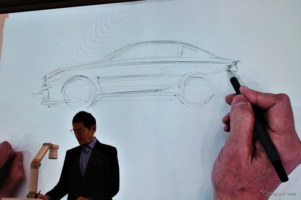 BMWデザインディレクターの永島譲二氏《撮影 内田俊一》