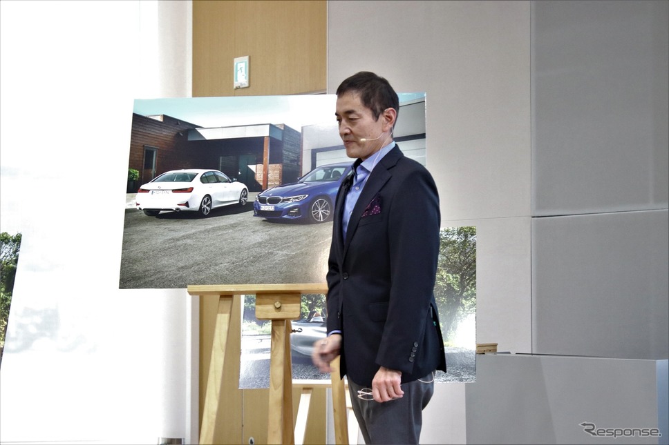 BMWデザインディレクターの永島譲二氏《撮影 内田俊一》