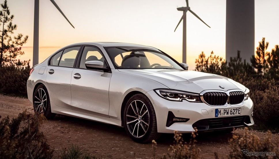 新型BMW 3シリーズ セダンのPHV、330eセダン《撮影 内田俊一》
