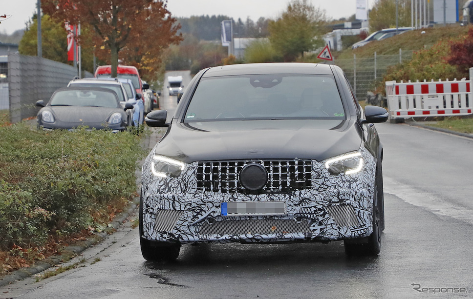 メルセデス AMG GLC63 改良新型（スクープ写真）《APOLLO NEWS SERVICE》
