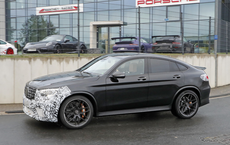 メルセデス AMG GLC63 改良新型（スクープ写真）《APOLLO NEWS SERVICE》