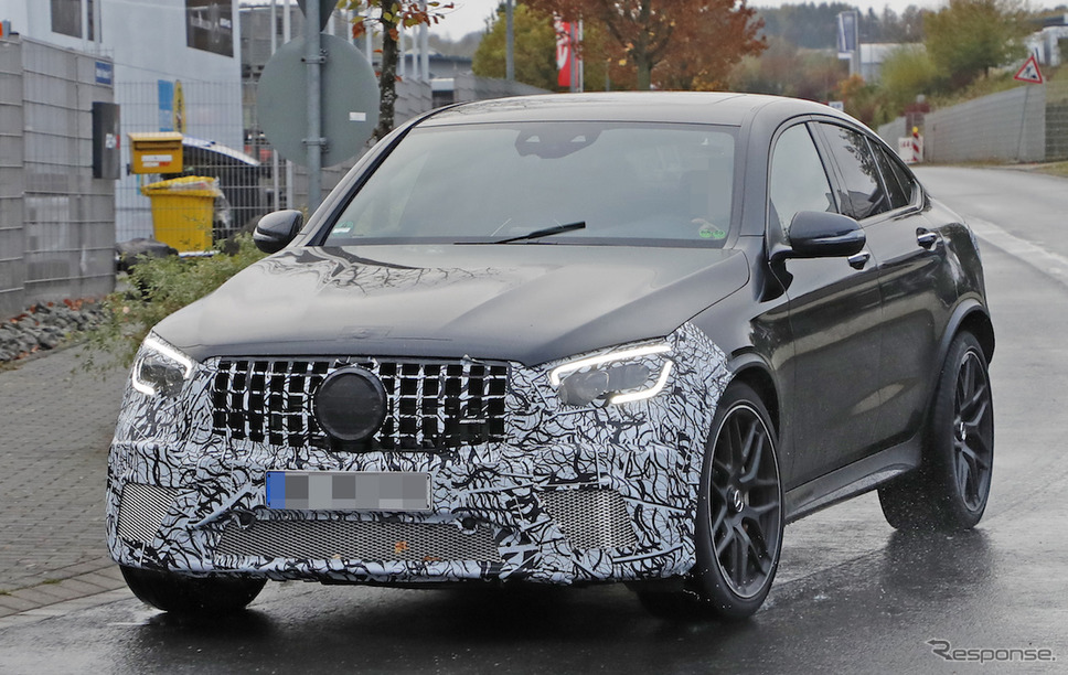 メルセデス AMG GLC63 改良新型（スクープ写真）《APOLLO NEWS SERVICE》