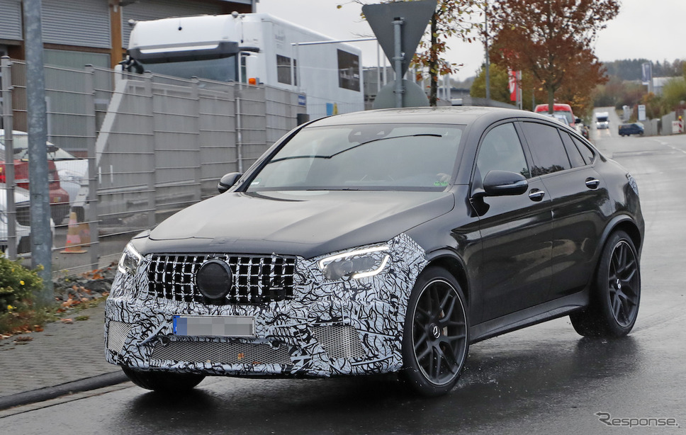 メルセデス AMG GLC63 改良新型（スクープ写真）《APOLLO NEWS SERVICE》